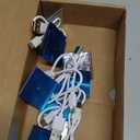 6 Pack Under Cabinet Lights Wireless, 32 LED Motion Sensor Light Indoor Rechargeable Magnetic Closet Lights Battery Operated, Under Counter Lights for Kitchen, Wardrobe, Hallway, Stairs (8inch)