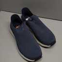 Skechers Mens Edgeride Commissioner Hands Free Slip-in (11.5 X-Wide, Navy/Orange)