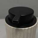 Ceramic Foaming Soap Dispenser, 12 oz Bathroom Foam Hand Soap Dispenser, Refillable Lotion Soap Dispenser with Removable Pump for Kitchen Hand Wash Dispenser, Modern Home Decor (Speckled Beige)