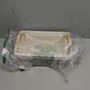 StorageWorks Bathroom Baskets for Organizing, Small Wicker Basket for Bathroom Organizer, Round Paper Rope Storage Basket for Bathroom Countertop, Set of 2 (Light Brown (Paper))