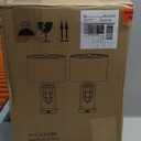 Kyrid 21'' Table Lamps Set of 2 with Night Light and USB Port Industrial Modern Nightstand Lamp Set (Bulbs Included)