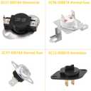 Dryer Heating Element Kit Compatible With Samsung DVE45N5300F/A3 DVE45N5300V/A3 DVE45N5300W/A3 DVE50M7450P/A3 DVE50M7450W/A3 DVE50R5200W/A3 DVE50R5400V/A3 DVE50R5400W/A3 DVE50T5300C/A3