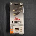 GE Pro Premium HDMI Cable 3ft.