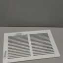 14x8 Vent Cover(Duct Opening Size),Air Return Vent Cover,Flat Vent Cover,Rejillas De Aire Acondicionado para Casa,Return Air Grilles,Outer Dimensions:15.75"Wx9.75"H(14"W x 8"H, Duct Opening)