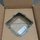 Pyrex Freshlock Glass Food Storage Container, Airtight & Leakproof Plastic Locking Lids, Freezer Dishwasher Microwave Safe, 4 Cup (Square)