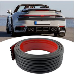 Car Bumper Protector Guard,Wavy Rear Bumper Protector for Anti-Scratch & Anti-Collision,Rear Front Bumper Guard with Strong Adhesive Backing Suitable for SUV,Car,Truck