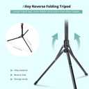 Aureday 14inch iPad Ring Light with Tripod Stand, 62inch Selfie Tripod Light Ring with Phone&Tablet Holder for Recording, 20W LED Circle Light with Wireless Remote for Tiktok, Makeup, Live Streaming