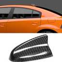 Compatible with Dodge Charger 2015-2023 Antenna Cover Shark Fin Trim Hood Real Carbon Fiber Automotive Roof Aerials (Black)