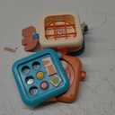 Busy Board for 1 Year Old, Travel Toys for Toddler 1-3, Montessori Busy Board Busy Cube, Toys Gifts for 1 Year Old Boy Girl