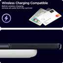 harusaki   iPhone 17 Pro Max Wallet Case with Hidden Card Slot - Wireless Charging Compatible iPhone 17 Pro Max Case with Card Holder for Men and Women (Black)