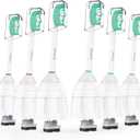 Replacement Heads for Philips Sonicare E-Series - Ofashu Brush Head Compatible with Essence Xtreme Elite Advance 7022 5610 White, 6 Packs Screw-on Electric Toothbrush