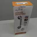 LEVERLOC 2 Pack Shower Grab Bars for Bathtubs and Showers, Easy to Install Suction Shower Handles for Bathroom Removable Handrails for Seniors Elderly Heavy Duty Safety Grip Waterproof Drill Free Gray (16.8 2 Set)