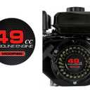 4 x 2Pcs 49cc Modified Pull Starter Sticker - for Predator 212 Engine for Coleman BT200X CT200U KT196 Baja MB200 Performance Parts Go Kart Mini Bike for Honda 196cc 224cc 200cc Engine