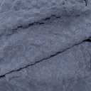 YEMYHOM Ottoman Cover Latest Jacquard Design High Stretch Folding Storage Footstool Protector Rectangle Removable Slipcover (Ottoman XX-Large, Navy)