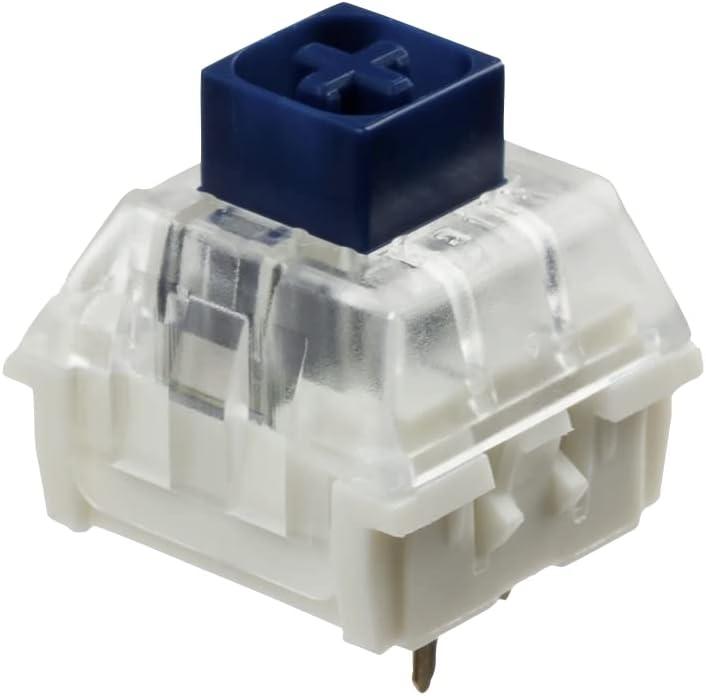 Ranked Kailh Box Key Switches for Mechanical Gaming Keyboards | Plate Mounted (Kailh Box Navy, 90 Pcs)