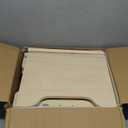 4-in-1 Toddler Kitchen Step Stool, Foldable Learning Standing Tower with Blackboard, Wooden Kitchen Stool Helper for Kids, 1-3 Year Old Boy Girl Gifts