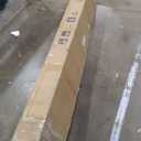 ROYMELO 42x84 Inch White Sliding Barn Door Slab with 7ft Hardware Kit Included, 5-Panel, MDF Wood Panel Covered with Water-Proof Scratch-Proof PVC Surface, Simple DIY Assembly