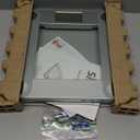 Eat Smart Digital Bathroom Scale with Extra Large Easy to Read Lighted Display, Weight Tracking, Includes Body Tape, Grey and Clear (1 Count (Pack of 1))