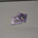 2 x Genshin Impact Heartfelt Wishes Series Acrylic Fridge Magnet - Raiden Shogun