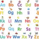Teacher Created Resources Alphabet Art Bulletin Board (TCR8357), Letters: 5" tall, Illustrations: 3" to 6"