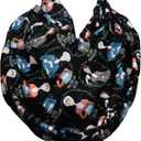 Di Capanni British writers women black book scarf Virginia Woolf Agatha Christie Jane Austen Pride and Prejudice Mrs Dalloway