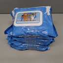 4 x Pet Glove Wipes for Dogs and Cats, Rinse-Free Dog Grooming Wipes, Fragrance-free Hypoallergenic Deodorizing Wipes, Ultra-Thick, For Pets Cleaning, Post-Operative Care, Daily Grooming and Travel 20 PCS