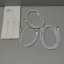 3-Pack [3.3FT+6.6FT+10FT] 60W USB C to USB C Cable, Type C to Type C Cable,Fast Charging Cable for iPhone 17 16 15 Pro Plus Pro Max Airfor Galaxy S25, for iPad, for MacBook and More