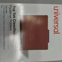 Universal UNV10290 8-Section 3-Divider Pressboard Classification Folders - Letter, Red (10/Box)