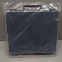 Double Sided Toy Storage Organizer Case for Hot Wheels Car, for Matchbox Cars, for Mini Toys, for Small Dolls. Carrying Box Container Carrier with 48 Compartments  Black (Box Only)