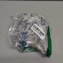 Brite Star 100 Count Mini String Christmas Lights, Teal - 22 feet Indoor/Outdoor Christmas Tree Lights with White Wire