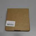 Handcrafted Natural Wood Picture Frame with Mat for Wall and Tabletop display (Teak, 4x4 matted to 3x3)