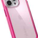 Speck MagSafe Case for iPhone 13 Pro - Drop & Camera Protection, Clear Phone Case, Wireless Charging Compatible - Pink Tint/Neon Berry