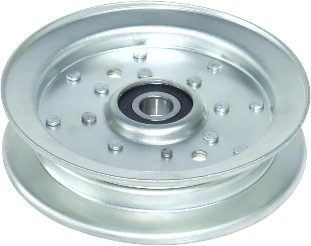 GELASKA 116-4665 Flat Idler Pulley Replaces 126-9187, 136-5405, 132-5156, 1-403186, E403186 for Toro 23522, 33522, 74141, 74141TE Z Master Commercial 2000 Series Riding Mowers