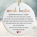 Coworker Ornament - Christmas Coworker Gifts - Appreciation Gifts for Work Bestie