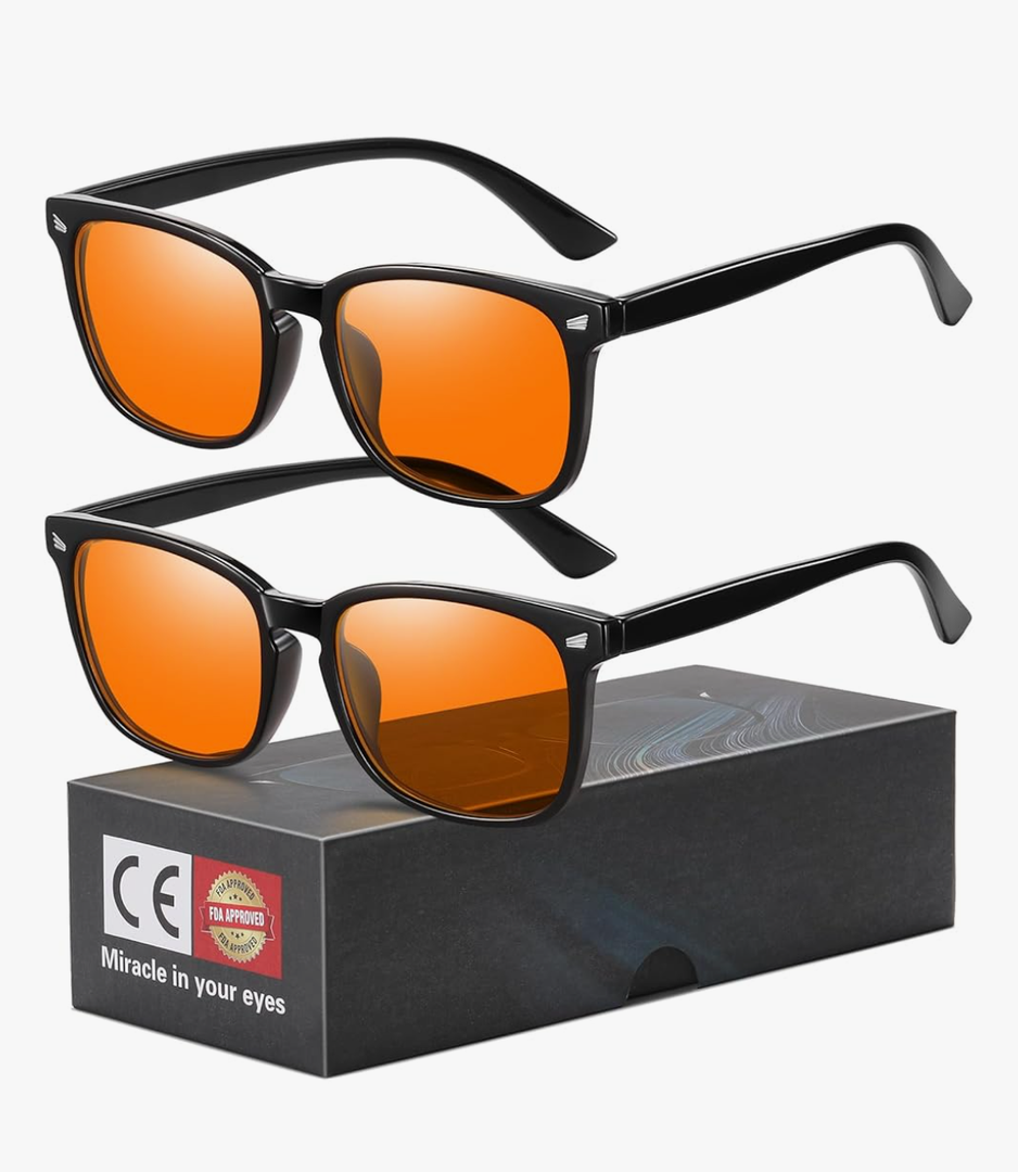 Okany Blue Light Blocking Glasses Gaming ESports Computer Glasses Powerful Professional Screen Filter 2 PACK