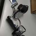 Motorcycle Passenger Armrests with Cup Holder Adjustable Fit for Honda Goldwing GL1800 2001-2017 (Chrome)