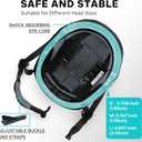 DKONI Bike Helmet with LED Lights Bicycle Helmets Commuter Cycling Helmet USB Rechargeable Front & Back LED Light Helmet for Adult Men Women