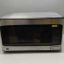 GE GCST11X1WSS Microwave Oven, 950-watt 6 Auto Cooking Settings, Child-Lock Technology, Kitchen Essentials for The Countertop, Dorm Room or Apartment, 1.1 Cu. Ft, Stainless Steel