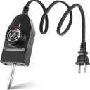 06900 Probe Temperature Control Thermostat Cord for Presto Skillets/Griddles/Grills/Frypans, Replacement for Presto Electric Griddle Cord with 1-3/8" Spacing, 400F Range, Griddle Replacemnet Parts
