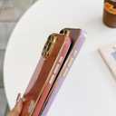 Compatible with iPhone 12 Pro Max Case for Women Girls, Luxury Fashion Plating Edge & Cute Love Heart Soft TPU Shockproof Protection Phone Case for iPhone 12 Pro Max 6.7 Inches,Mint Green