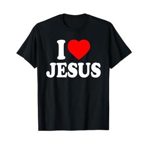 I LOVE JESUS T-Shirt XS 2 Pack