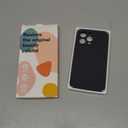 BossKiss Compatible with iPhone 13 Pro Case, Premium Silicone Upgraded [Camera Protection] [2 Screen Protectors] [Soft Anti-Scratch Microfiber Lining] Phone Case for iPhone 13 Pro 6.1'' - Dark Grey