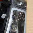 PIT66 LED DRL Headlights Assembly w/Corner Parking Lights Fit 1997-2003 Ford F150 /2004 F150 Heritage /98-99 F250 /97-02 Expedition Black Housing Amber Reflector