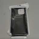 Vofolen for iPhone 15 Pro Max Case with Card Holder, 4-Card Dual Layer Heavy Duty Shockproof Wallet Case, Hidden Flip Card Slot Protective Hard Back Cover for iPhone 15 Pro Max, 6.7'' Black