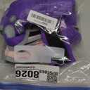 Queenmore Dog Winter Coat, Cold Weather Fleece Jacket for Dogs, Waterproof Reflective Reversible, for Small, Medium and Large Dogs (Purple, M)