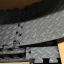 Yes4All Interlocking Foam Mats for Floor Protection, Black, 7/16'', 32SQFT