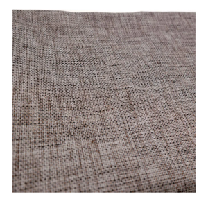 Brown Linen Cotton Tweed Fabric | Durable Quality Material for Sewing, Crafting, and Home Decor 2 Pillowcases 17×17"