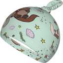 Cute Sea Otters Newborn Swaddle Blankets Beanie Hat Sets, Soft Otter Baby Stuff Blanket Swaddle Sack for Baby Shower Infant Boy and Girl Gift