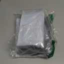 LANDNEOO 3-Pack Clothes Storage Bags, Plastic Foldable Blanket Storage bins, Closet Organizer Container for Bedroom, Bedding, Comforters, Pillows, and Clothing - 35L with Handles