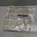 Amazon Essentials Mens 9" Swim Trunks with Mesh Lining, Pockets, Drawstring Closure (X-Small, Grey Stripe)